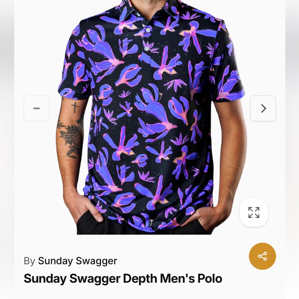 Sunday Swagger NWOT polo